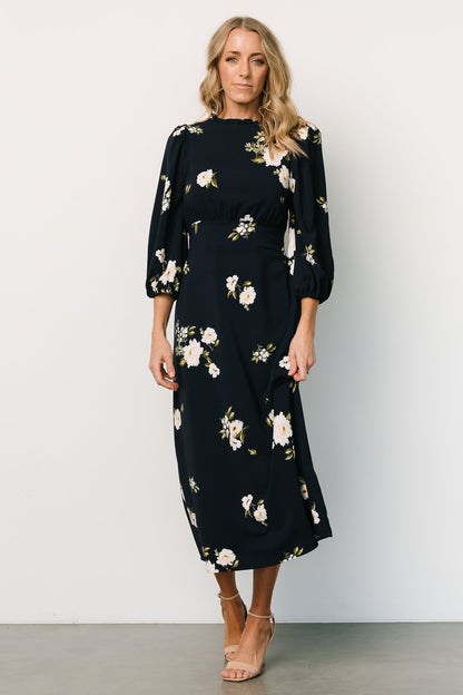 Karalie Maxi Dress | Navy Floral - Baltic Born