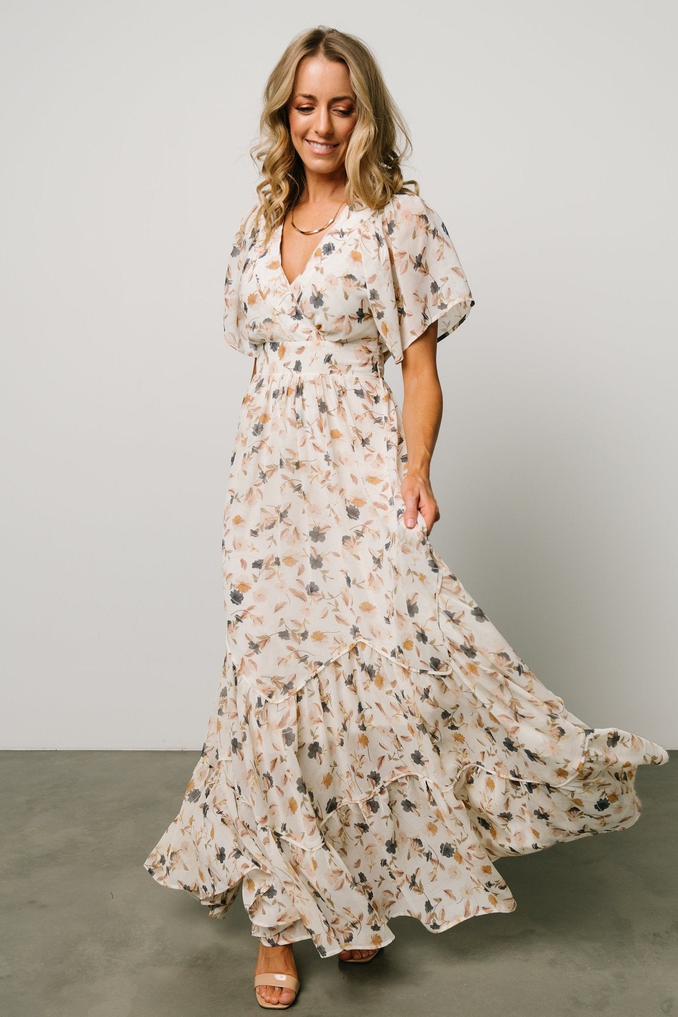 Katherine Maxi Dress | Multi Floral - Baltic Born