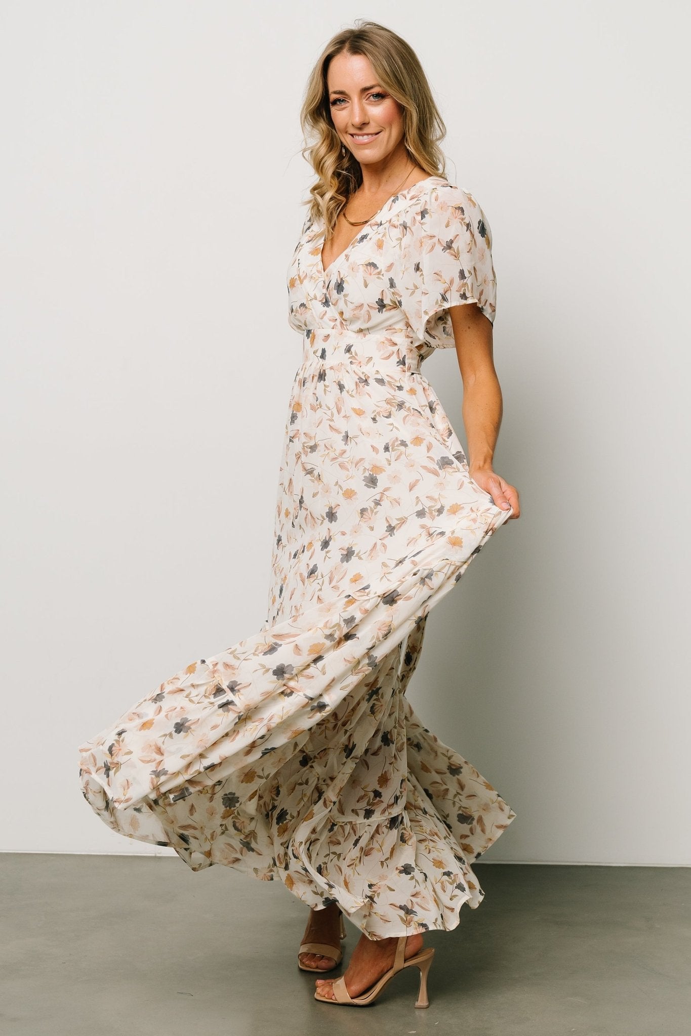 Katherine Maxi Dress | Multi Floral - Baltic Born