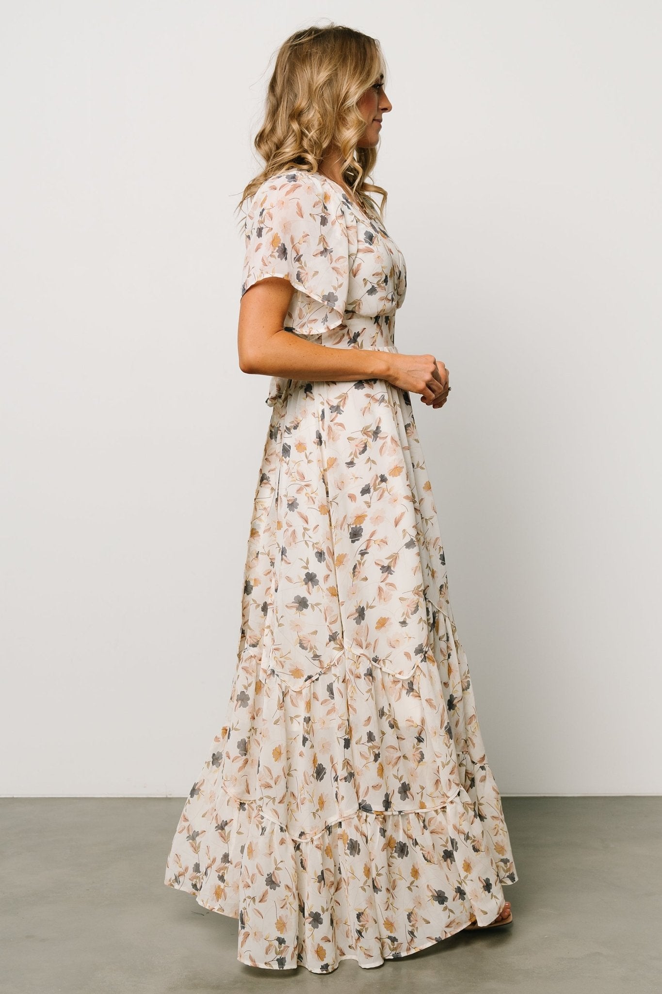 Katherine Maxi Dress | Multi Floral - Baltic Born