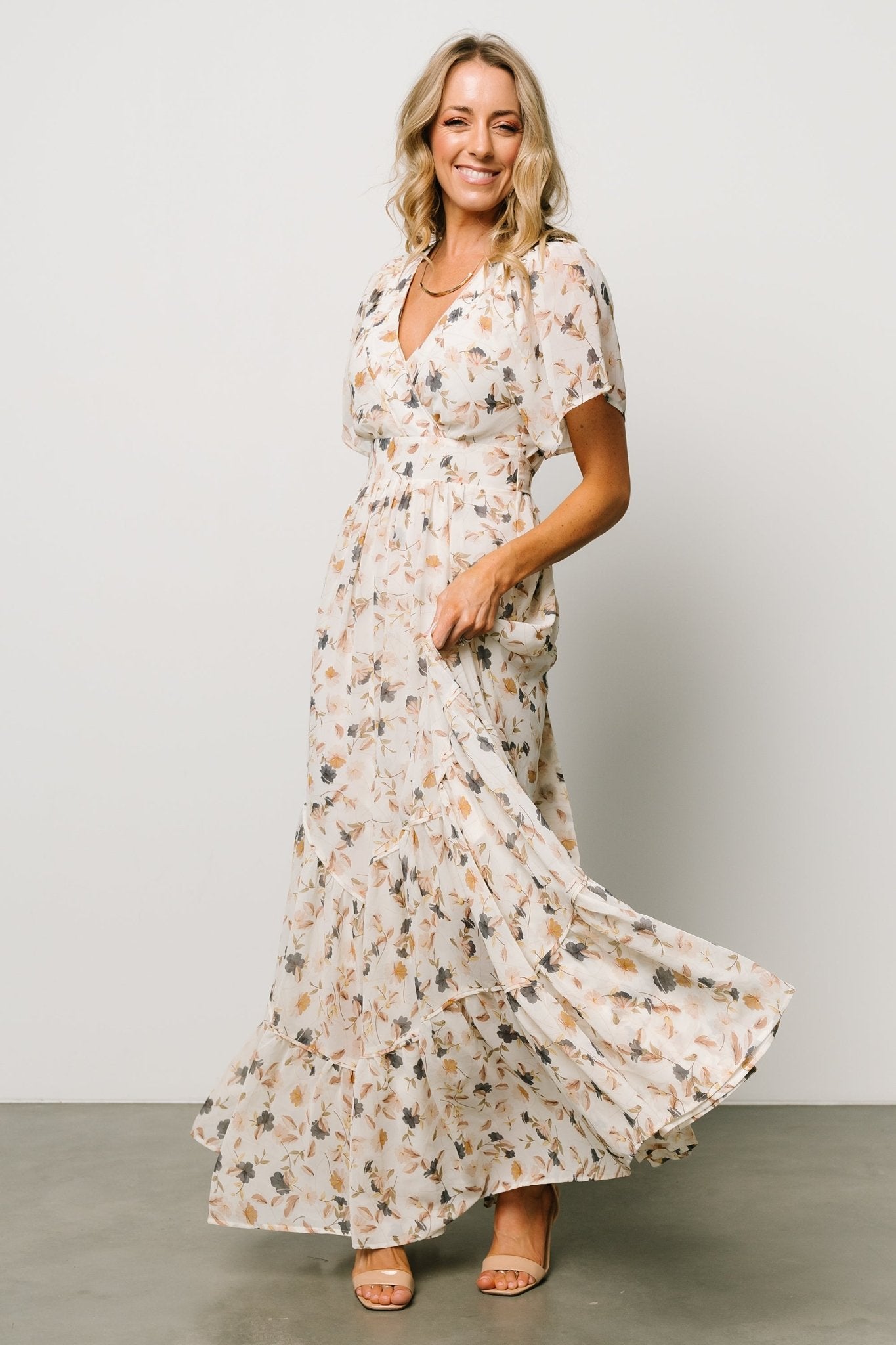 Katherine Maxi Dress | Multi Floral - Baltic Born