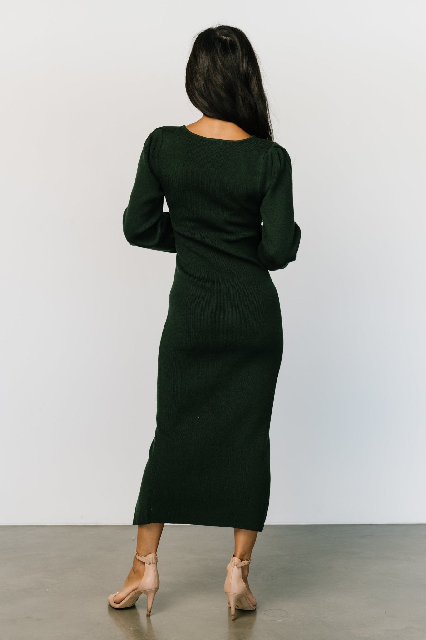 Kori Sweater Dress | Emerald - Baltic Born