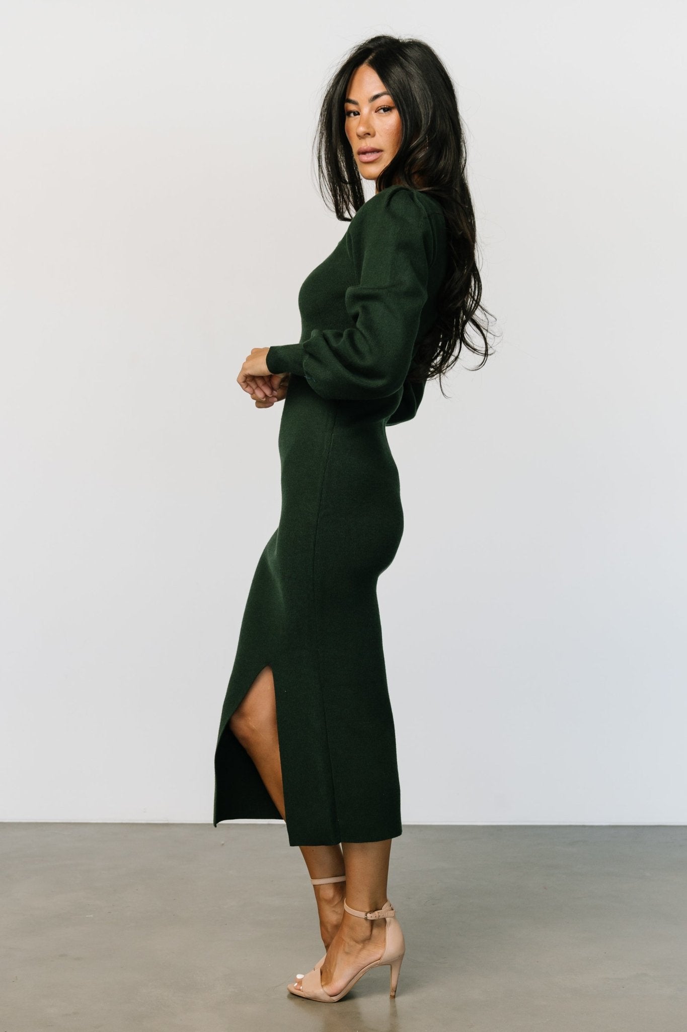 Kori Sweater Dress | Emerald - Baltic Born