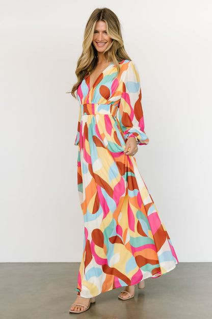 Lawson Maxi Dress | Multi Print - Baltic Born