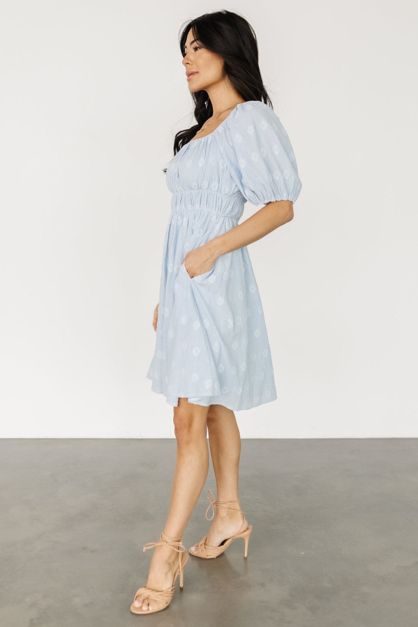 Lexington Short Dress | Blue - Baltic Born