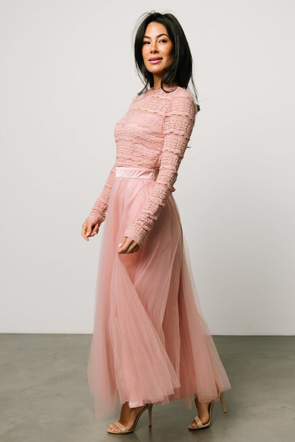 Lonnie Tulle Dress | Blush - Baltic Born