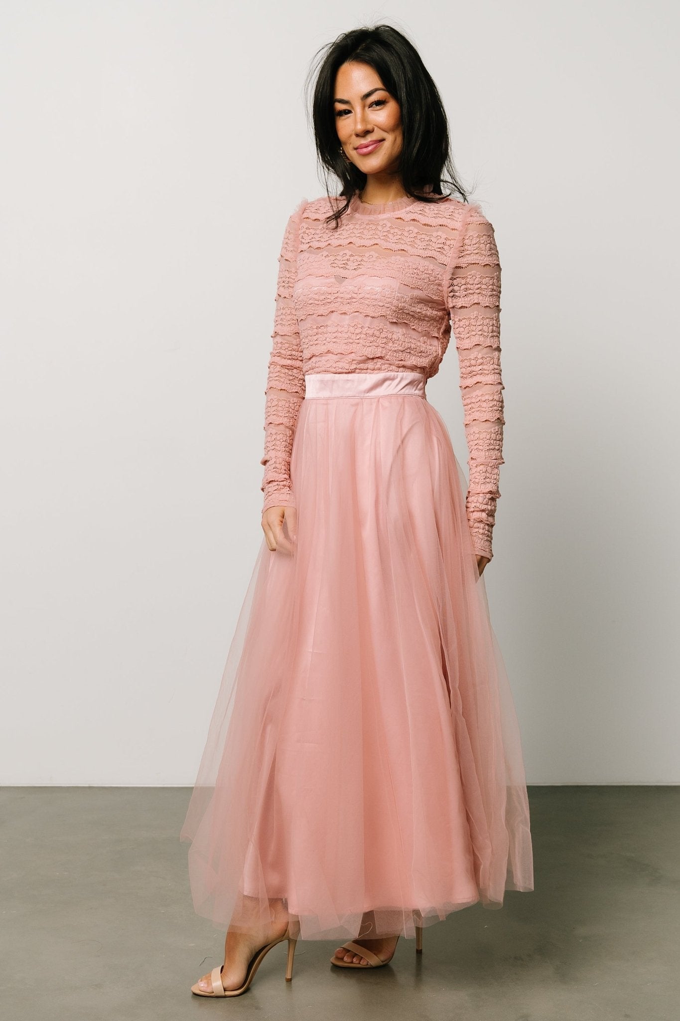 Lonnie Tulle Dress | Blush - Baltic Born