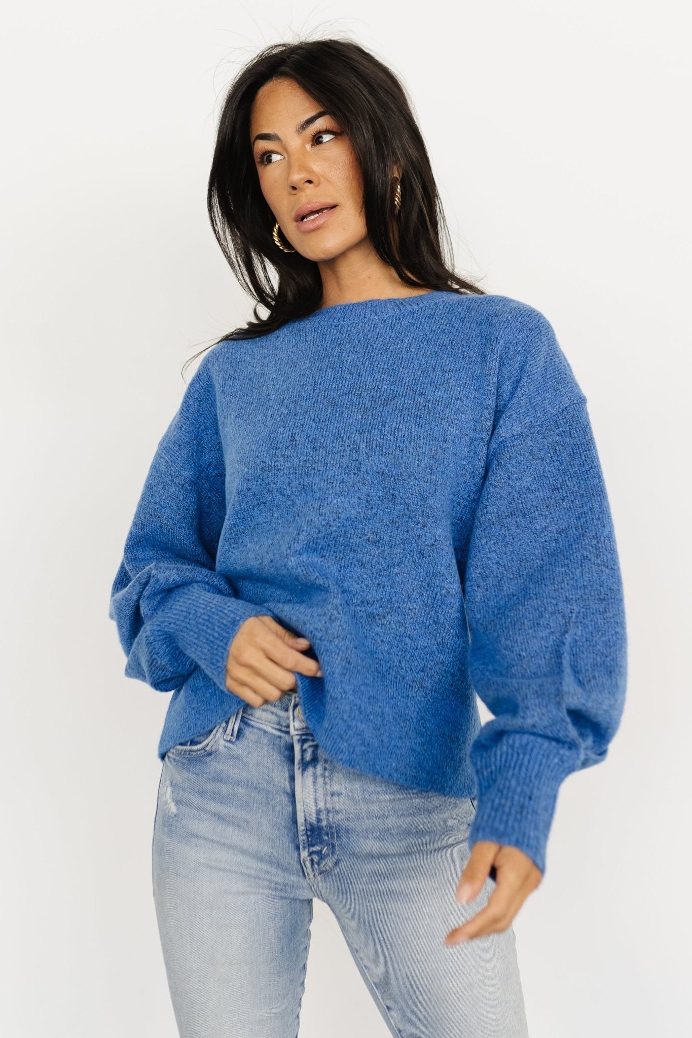 Lublin Sweater | Blue - Baltic Born