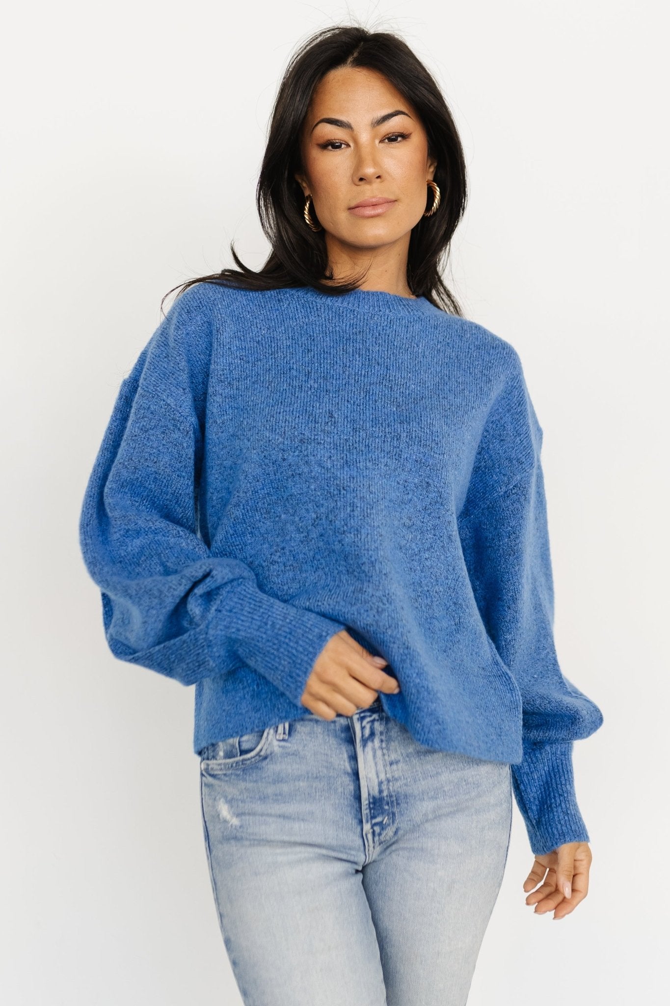 Lublin Sweater | Blue - Baltic Born