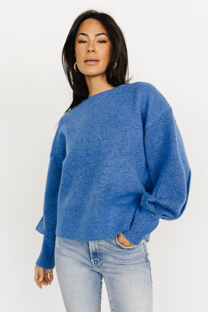 Lublin Sweater | Blue - Baltic Born