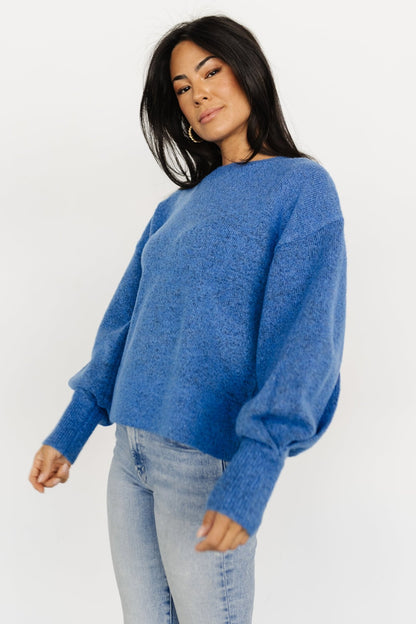 Lublin Sweater | Blue - Baltic Born