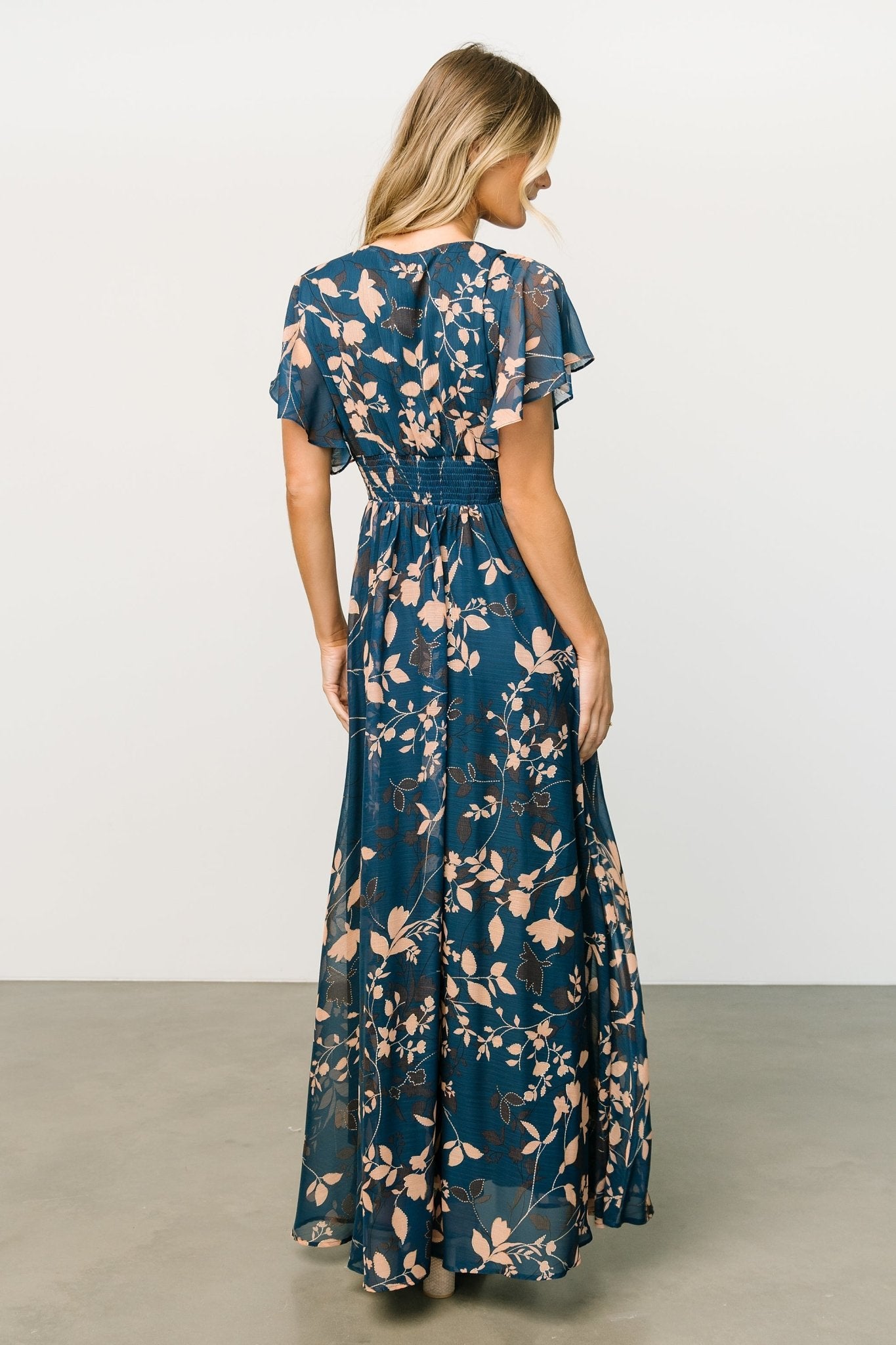 Niki Maxi Dress Opal Topaz main image 0