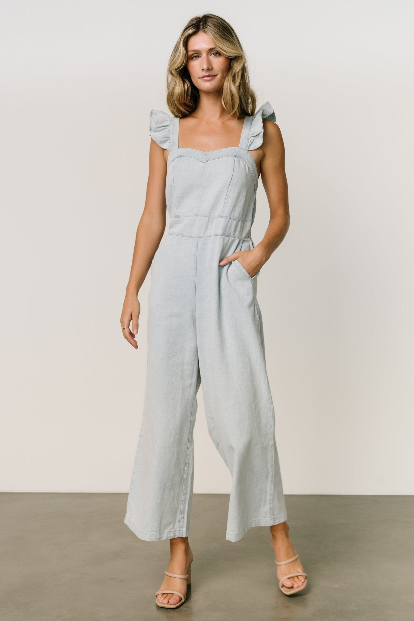 Madison Denim Jumpsuit | Blue - Baltic Born