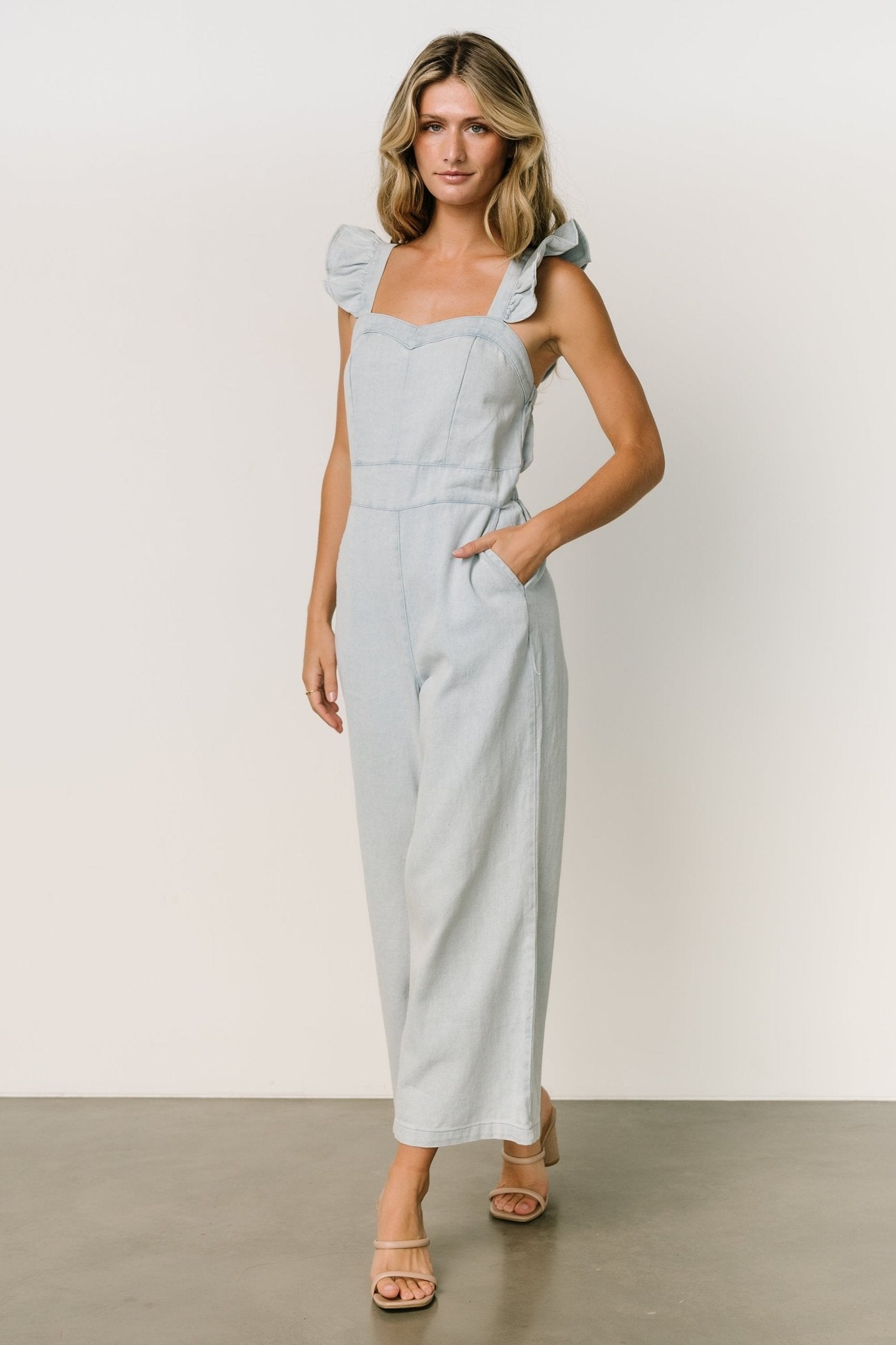 Madison Denim Jumpsuit | Blue - Baltic Born