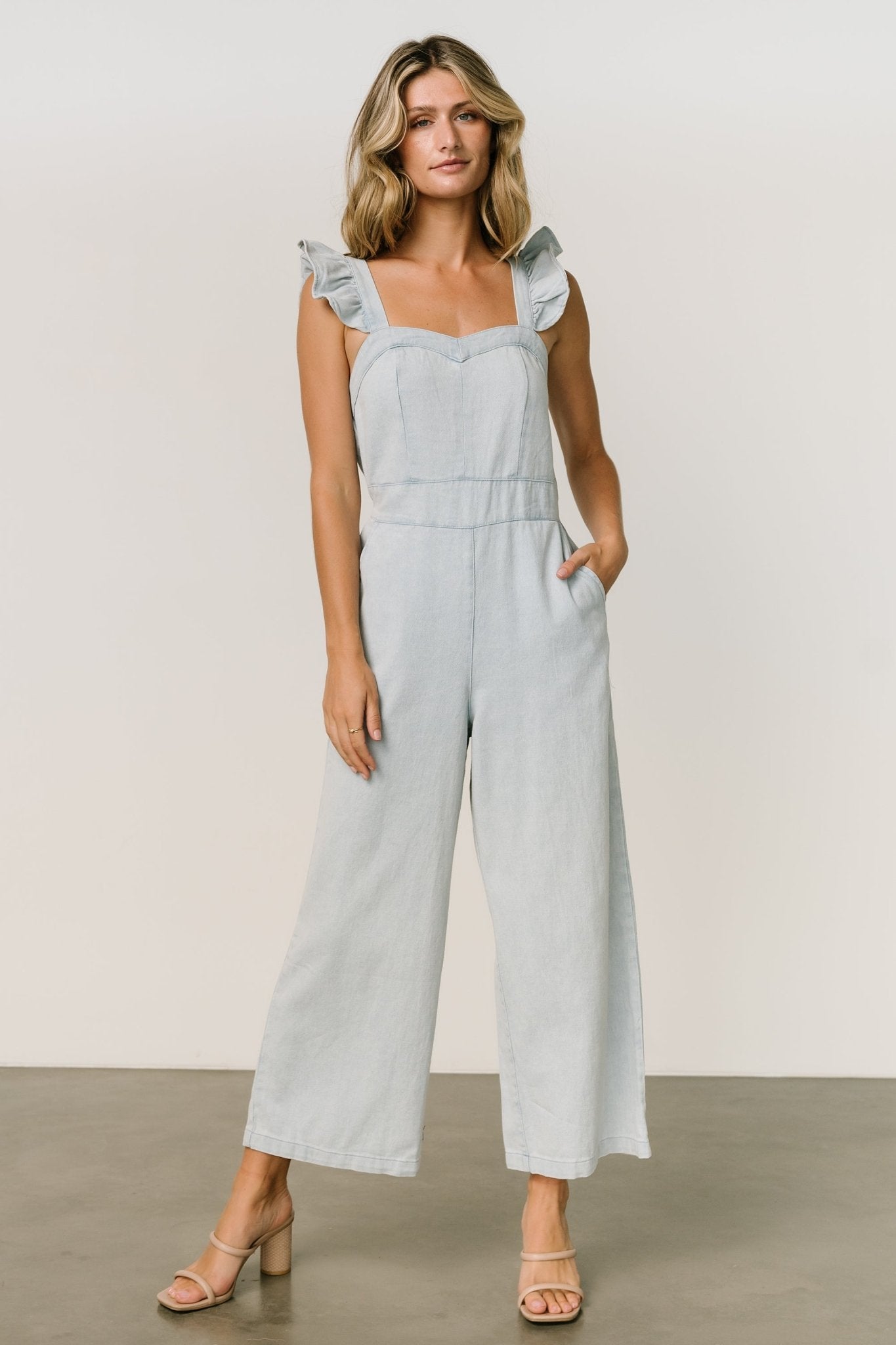 Madison Denim Jumpsuit | Blue - Baltic Born