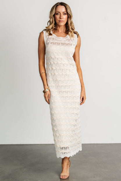 Magia Crochet Dress | Ivory - Baltic Born