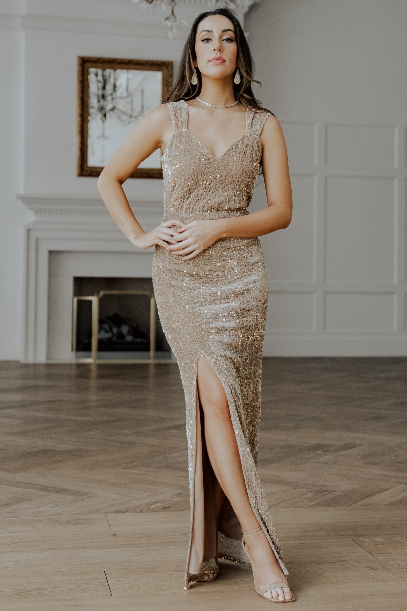 marilyn sequin dress Marilyn Crystal Embellished Illusion Bodycon Maxi Dress