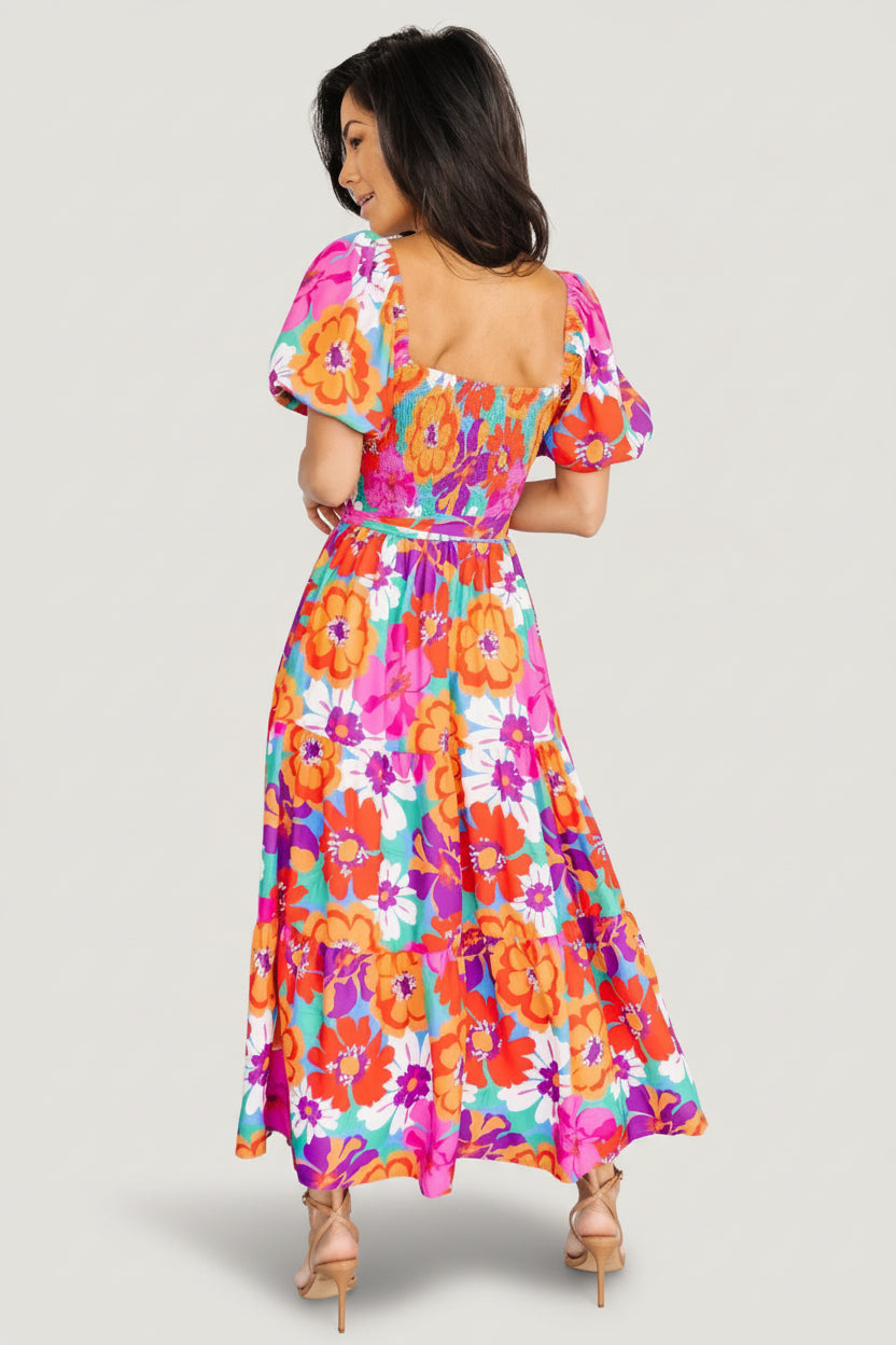 Mazatlan Maxi Dress | Multi Floral Mazatlan Maxi Dress | Multi Floral