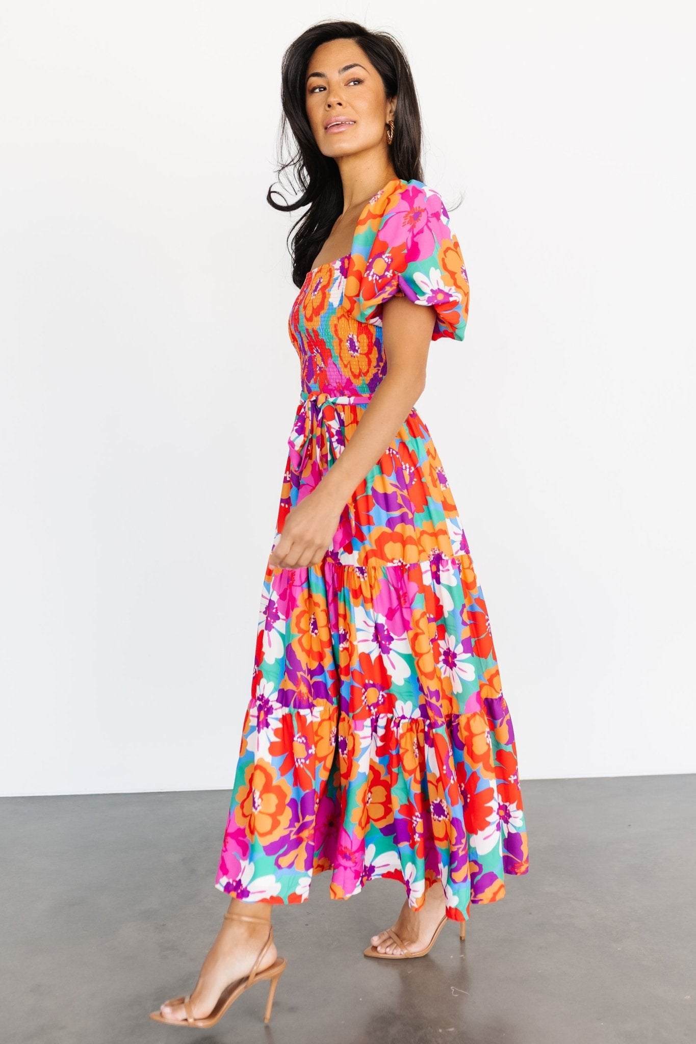 Mazatlan Maxi Dress | Multi Floral - Baltic Born