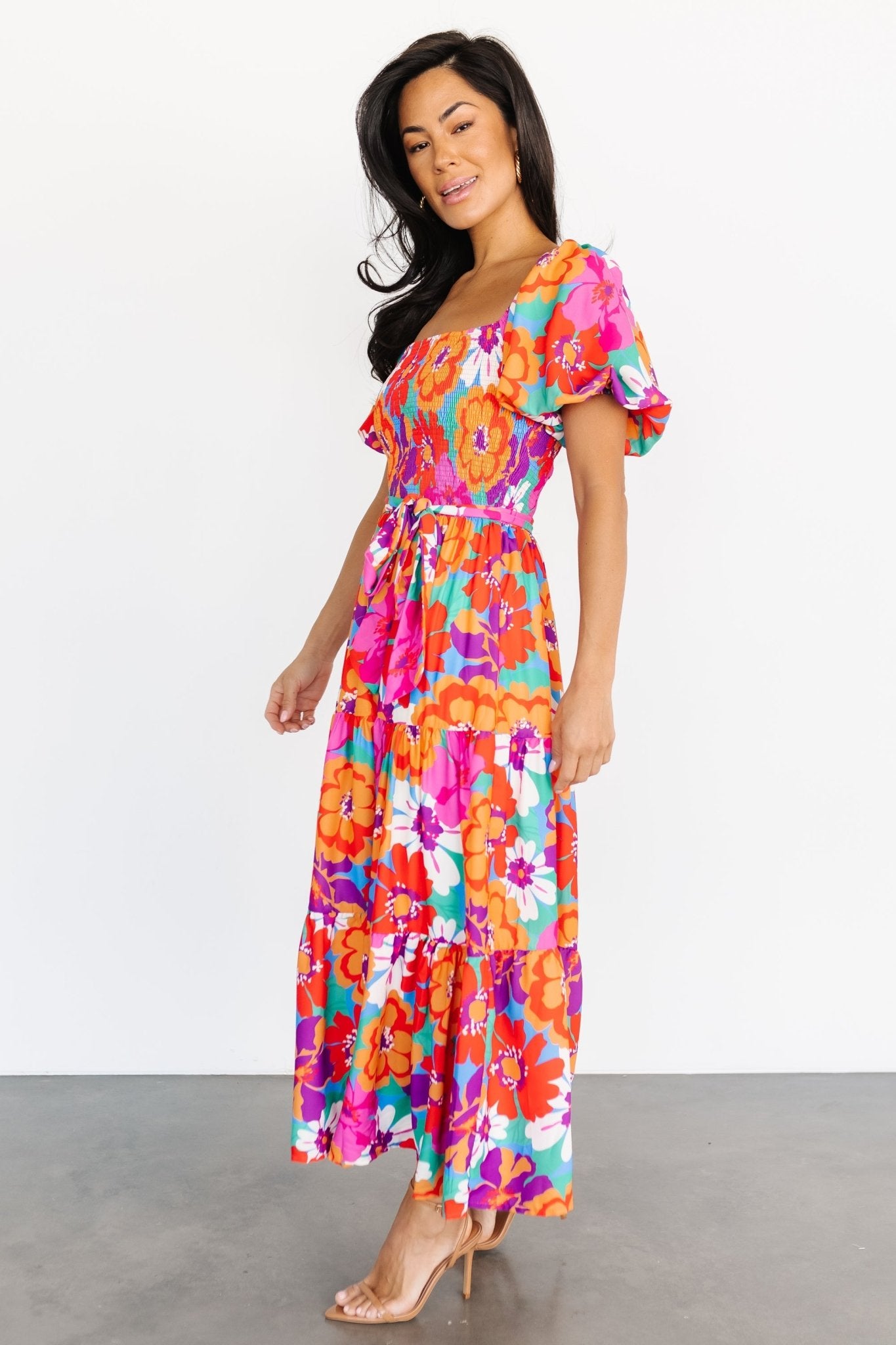 Mazatlan Maxi Dress | Multi Floral | Baltic Born