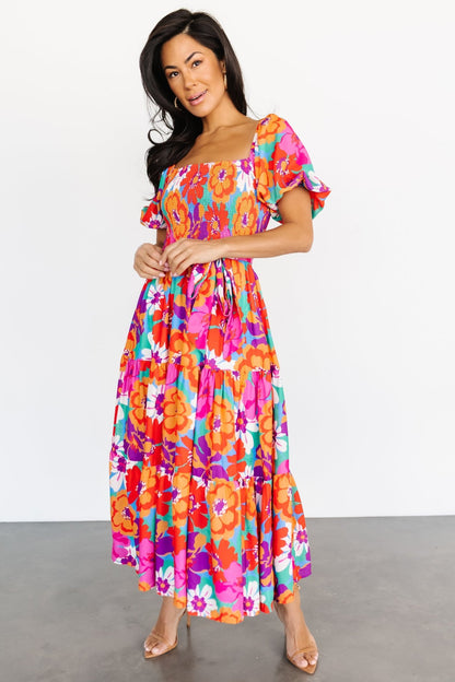 Mazatlan Maxi Dress | Multi Floral - Baltic Born