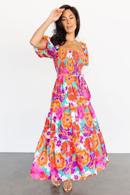 Mazatlan Maxi Dress | Multi Floral - Baltic Born