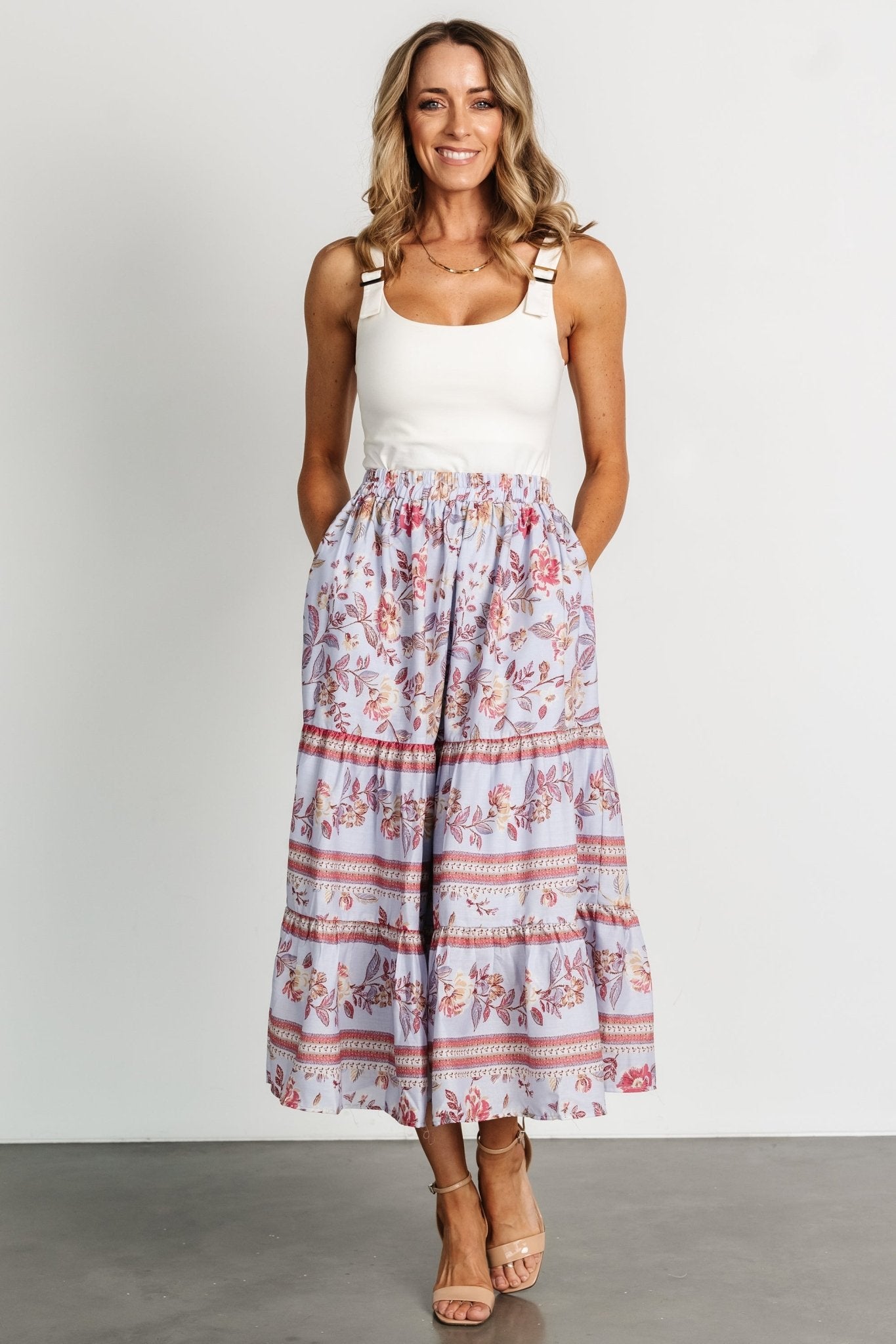 Meg Skirt | Periwinkle Multi - Baltic Born