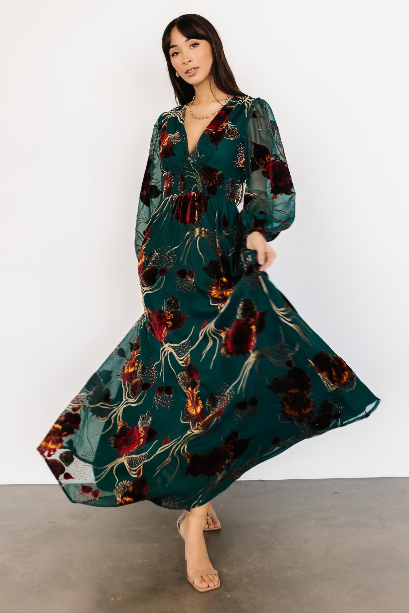 Mikla Maxi Dress | Jade Multi - Baltic Born