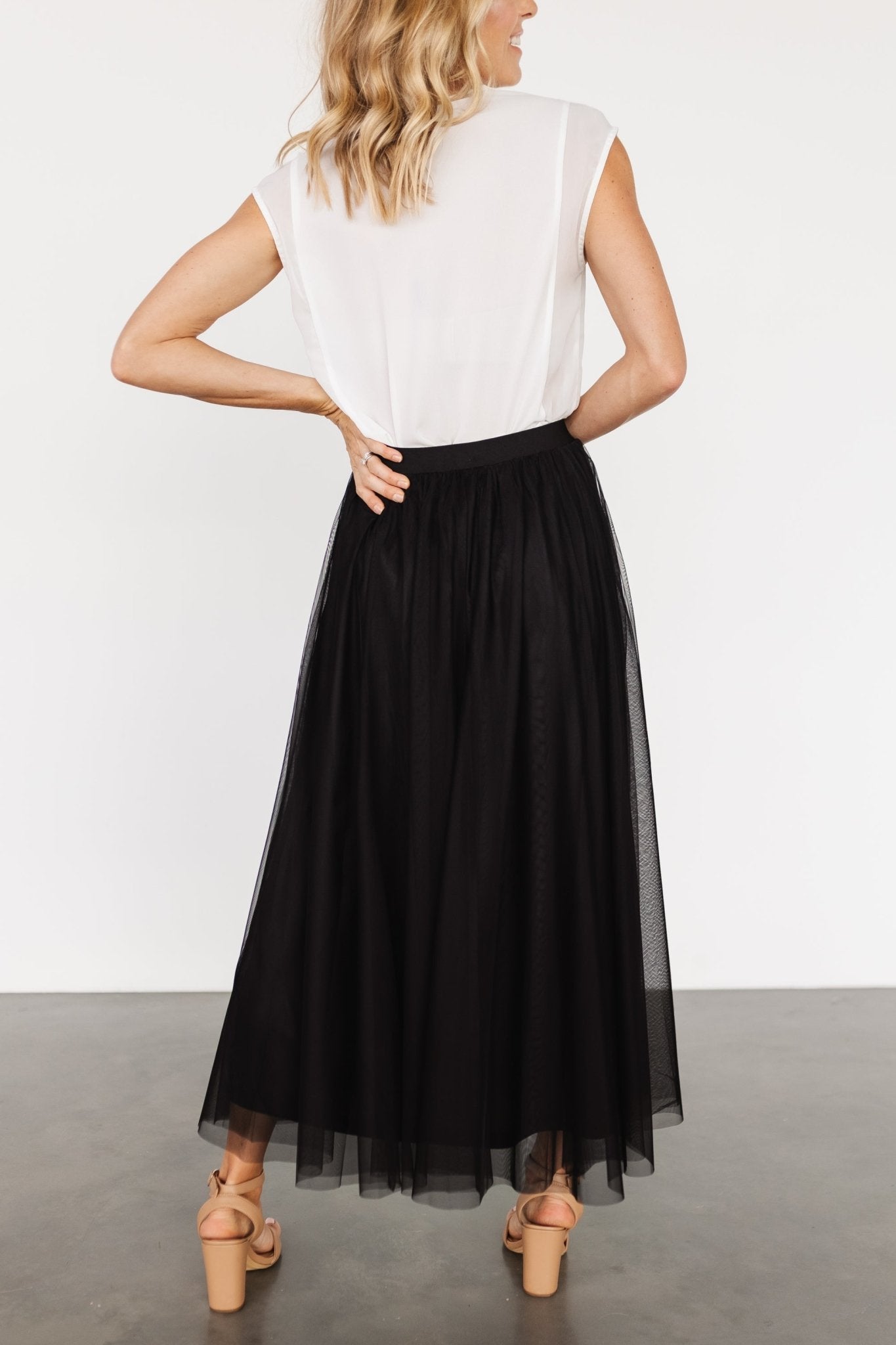 Mila Tulle Skirt | Black - Baltic Born