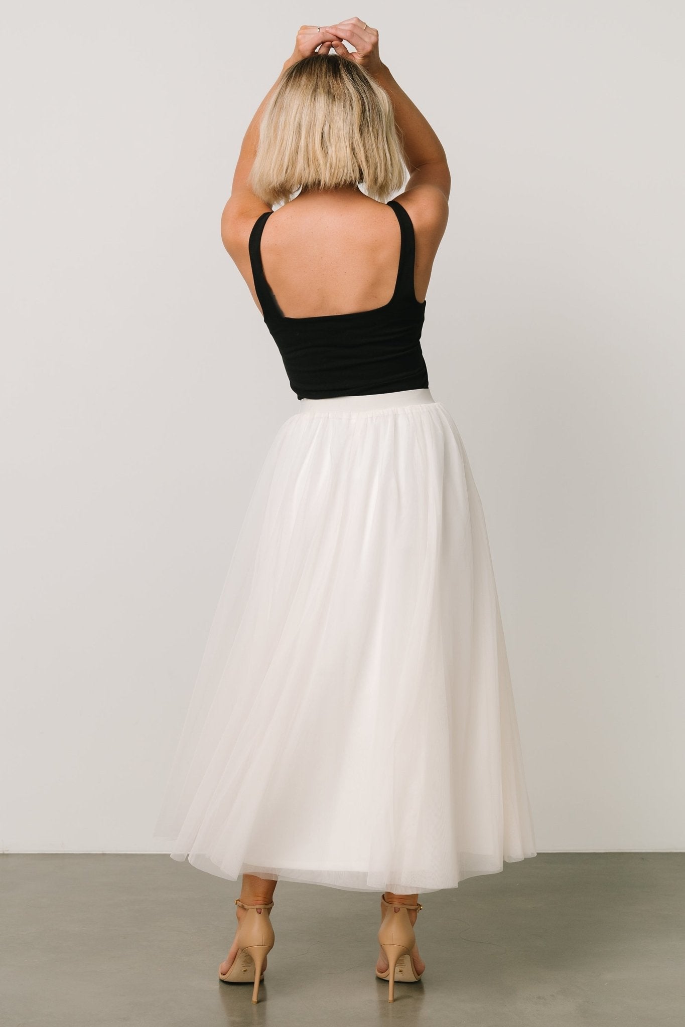 Mila Tulle Skirt | Cream - Baltic Born