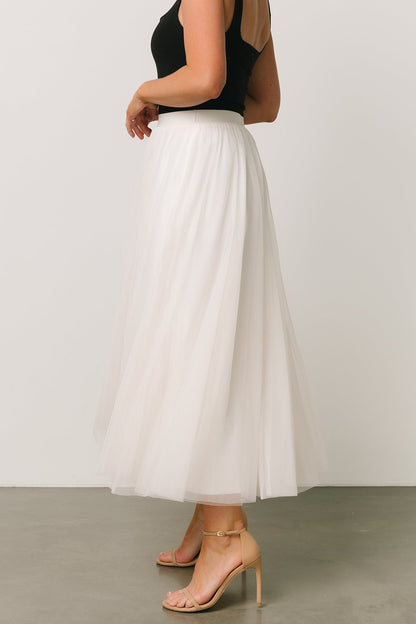 Mila Tulle Skirt | Cream - Baltic Born