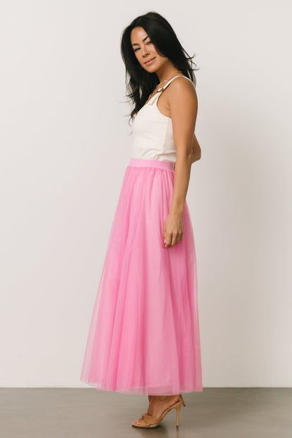 Mila Tulle Skirt | Taffy Pink - Baltic Born