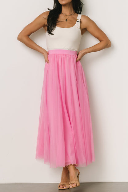 Mila Tulle Skirt | Taffy Pink - Baltic Born