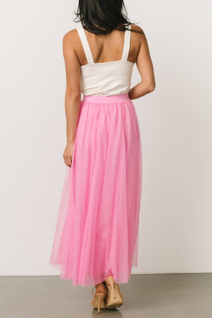 Mila Tulle Skirt | Taffy Pink - Baltic Born