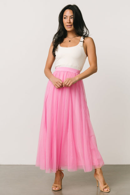 Mila Tulle Skirt | Taffy Pink - Baltic Born