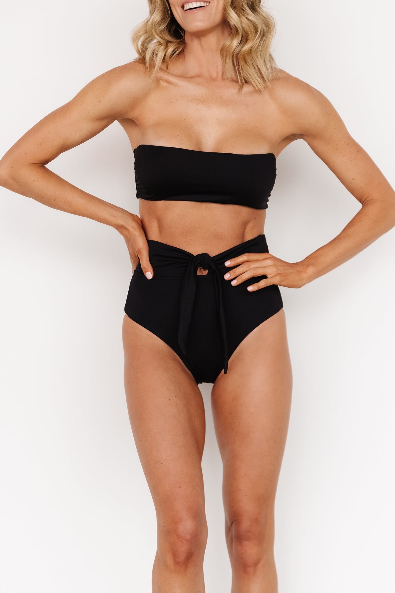 Milos Bikini Top | Black - Baltic Born