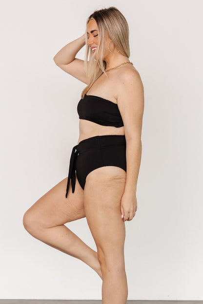 Milos Bikini Top | Black - Baltic Born