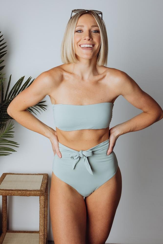 Milos Bikini Top | Sage - Baltic Born