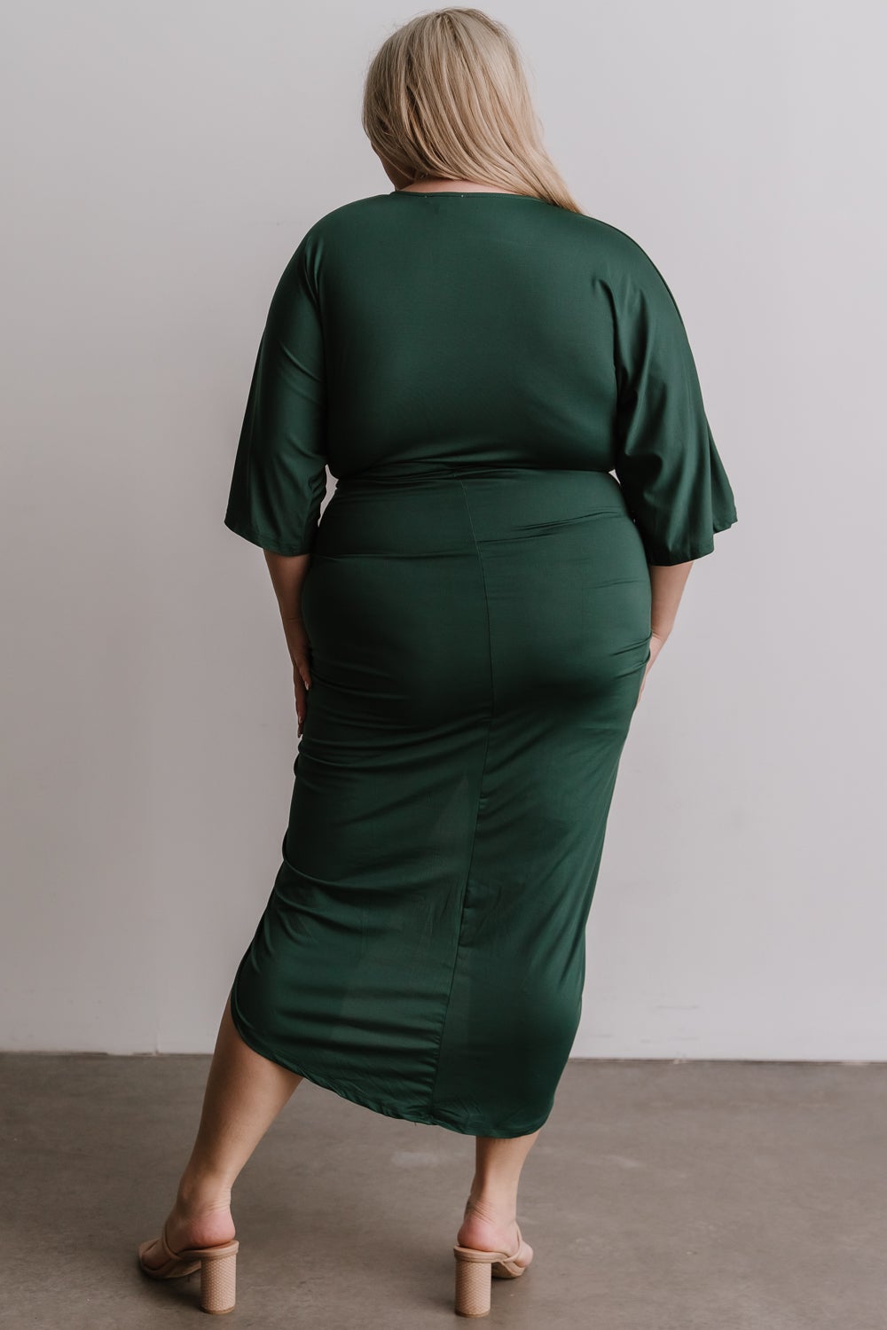 Mimi Midi Dress | Hunter Green - Baltic Born