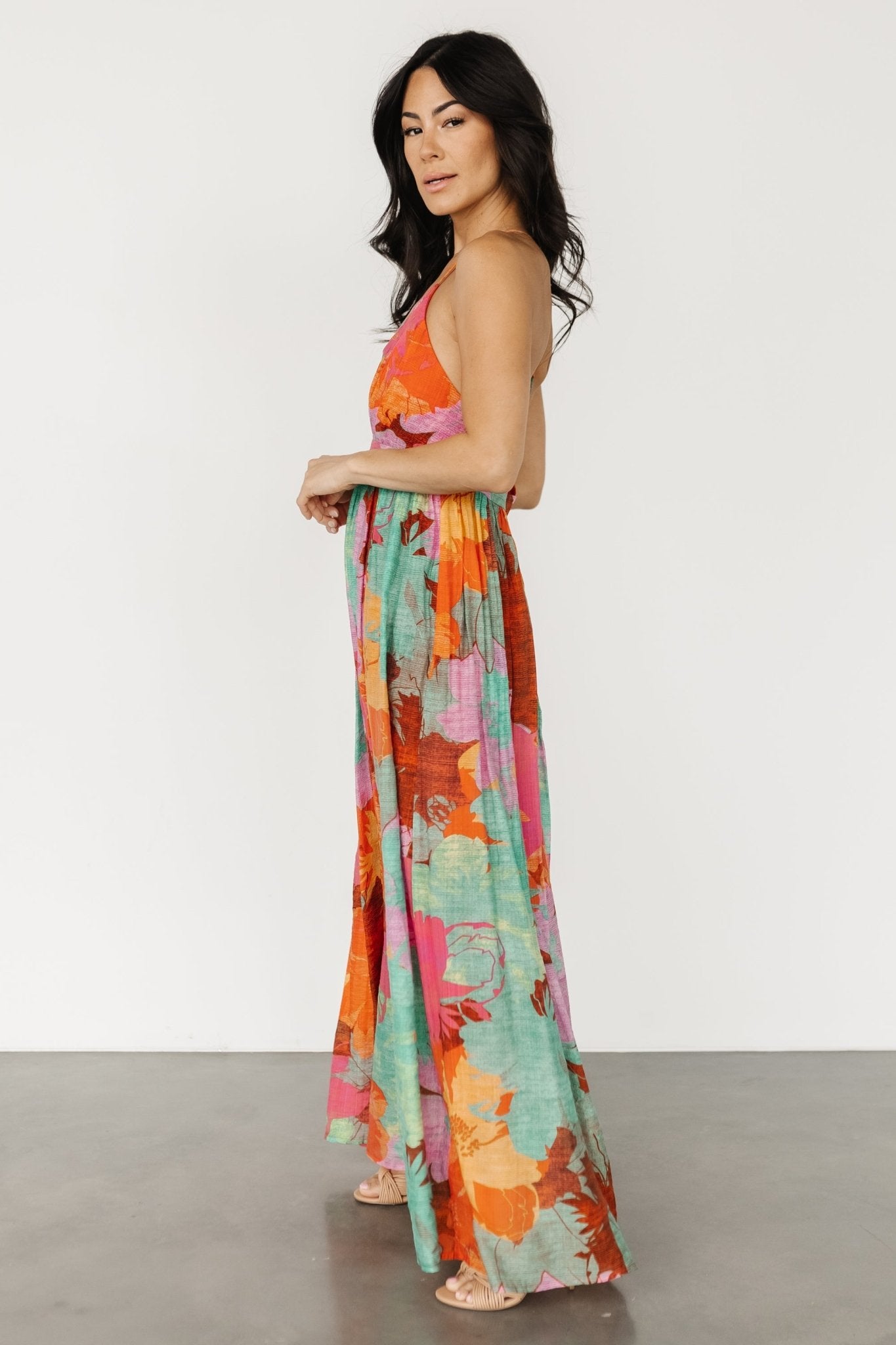 Miramar Maxi Dress | Multi Print - Baltic Born