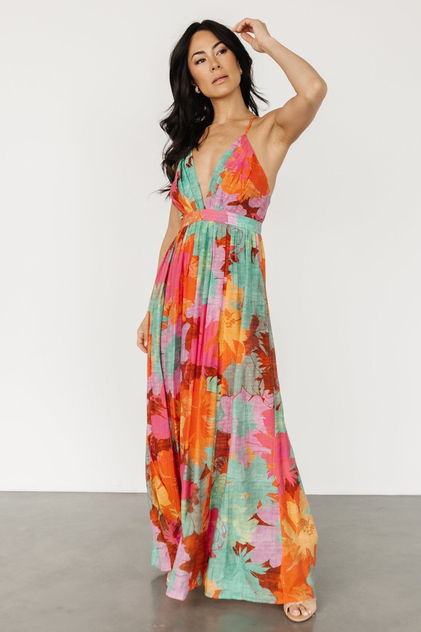 Miramar Maxi Dress | Multi Print - Baltic Born