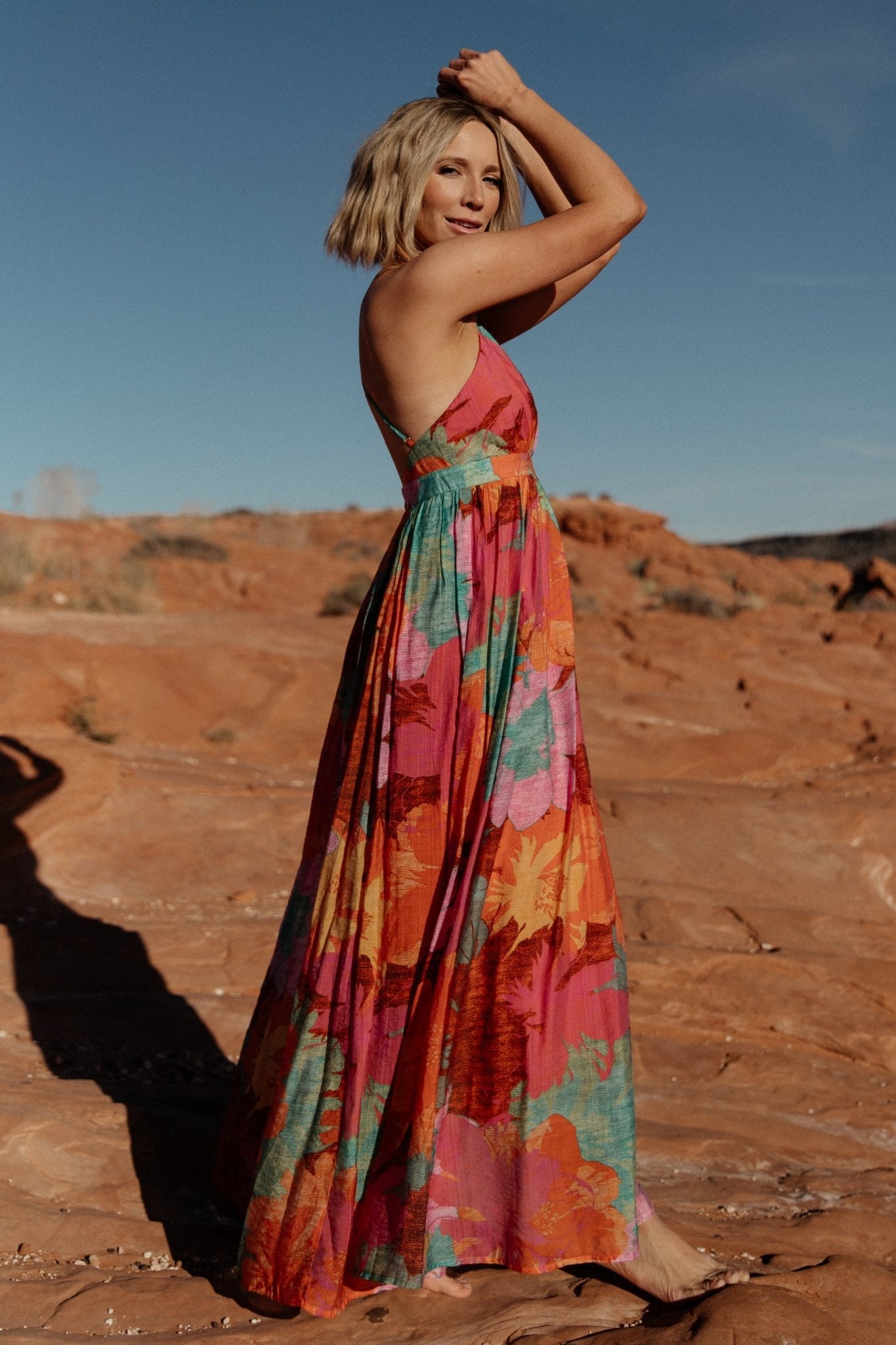 Miramar Maxi Dress | Multi Print - Baltic Born