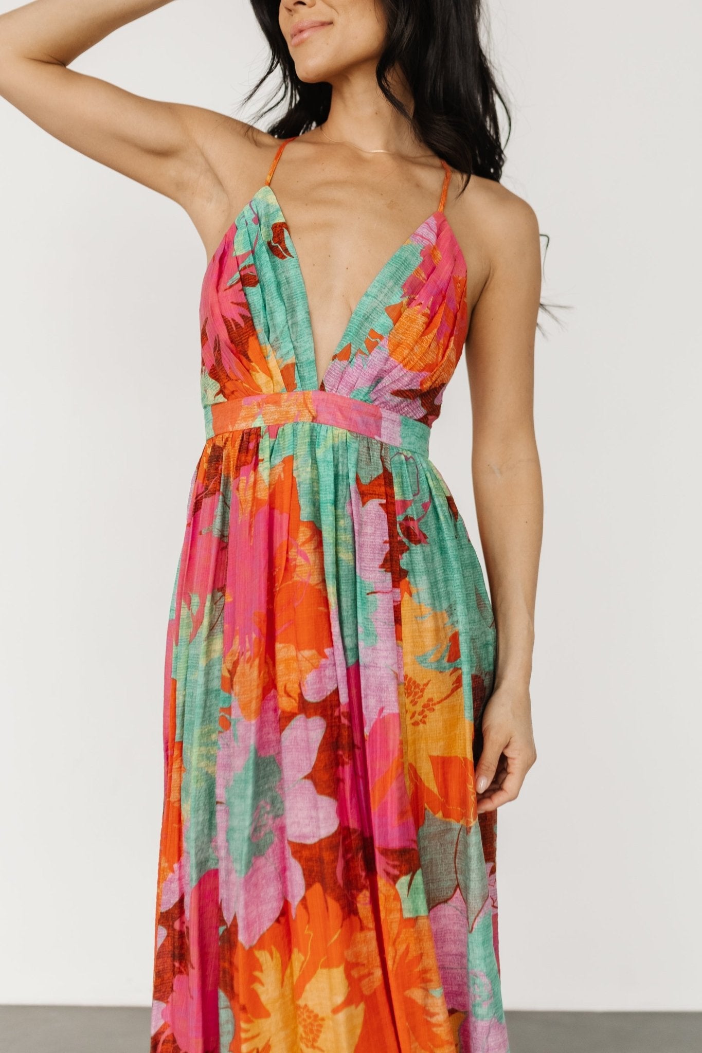 Miramar Maxi Dress | Multi Print - Baltic Born