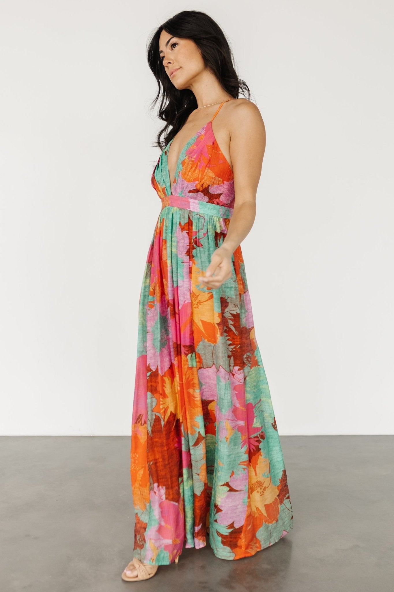 Miramar Maxi Dress | Multi Print - Baltic Born