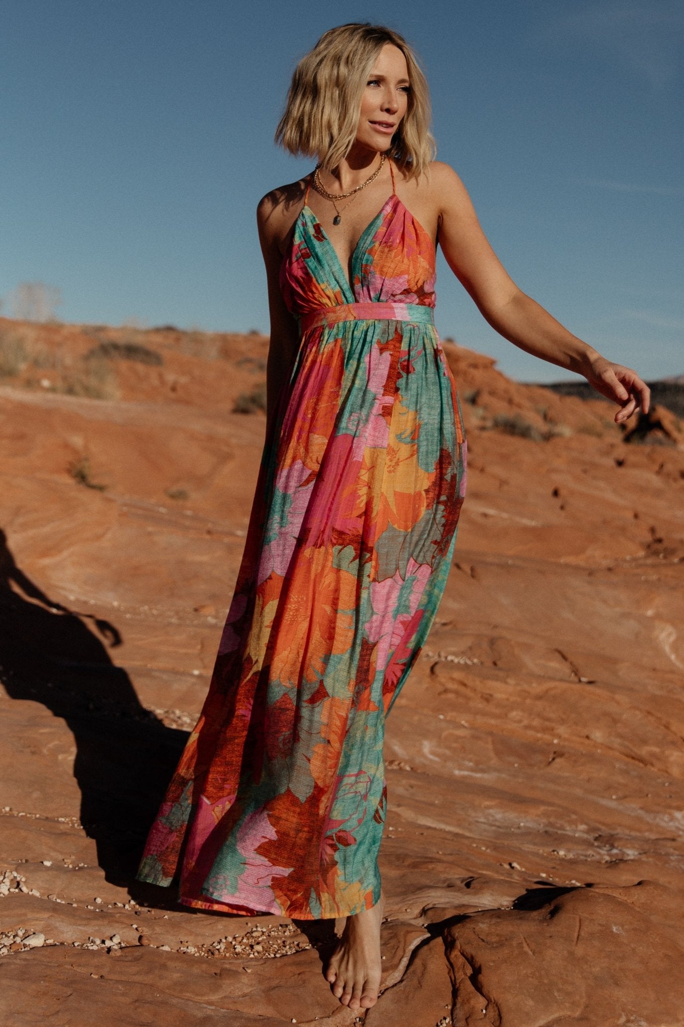 Miramar Maxi Dress | Multi Print - Baltic Born