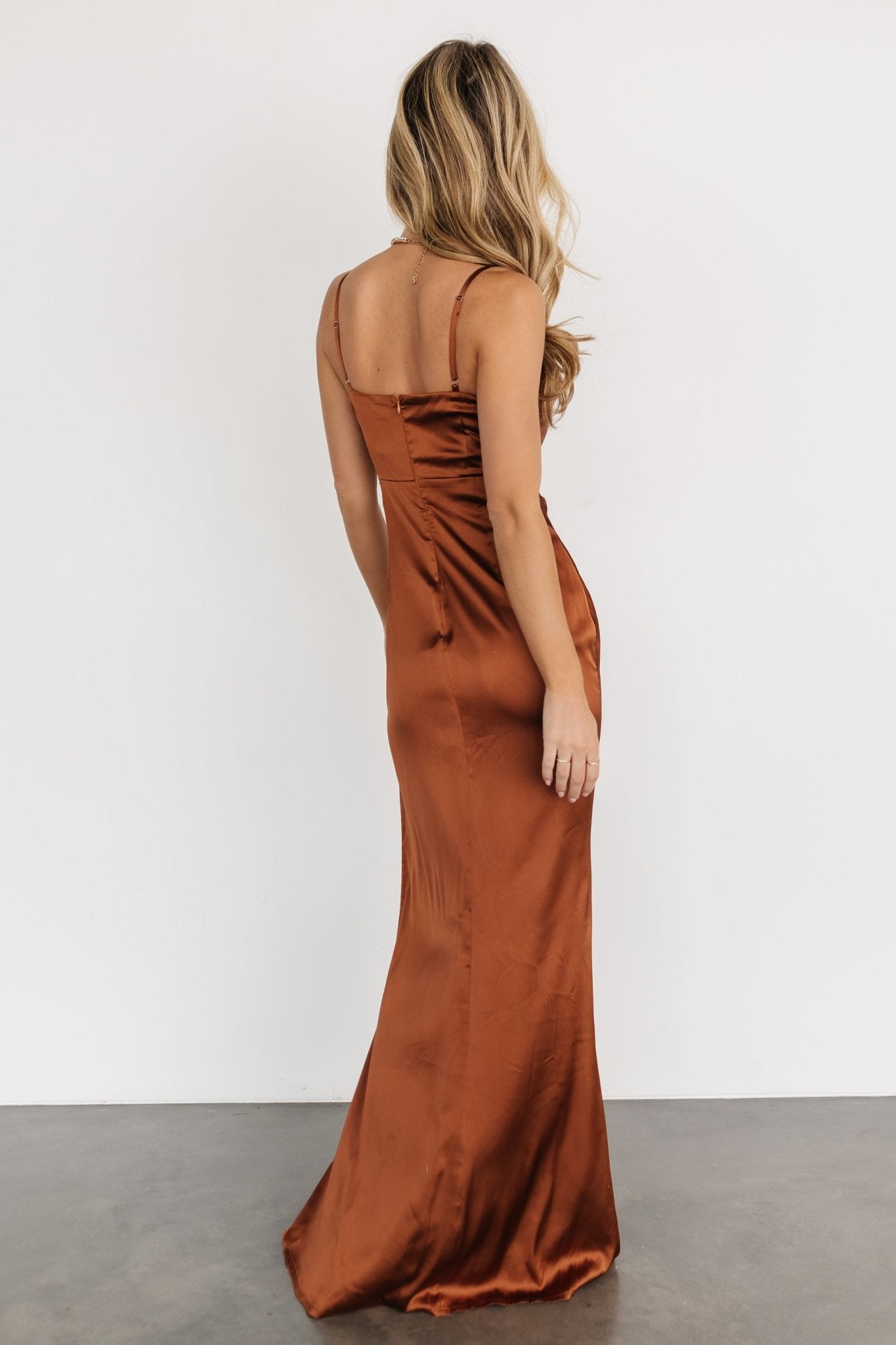 Monet Satin Gown | Spice - Baltic Born