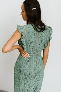 Monroe Lace Dress | Sage | Baltic Born