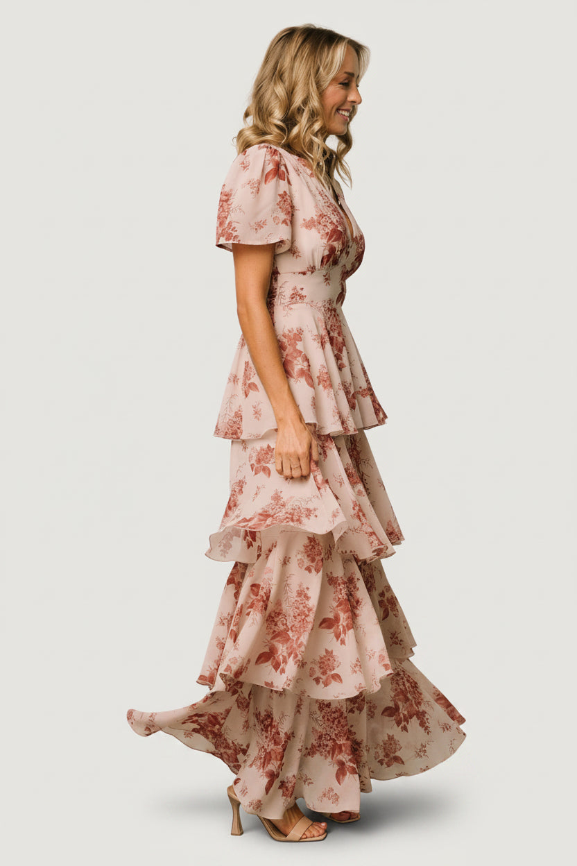 Montaigne Ruffle Maxi Dress