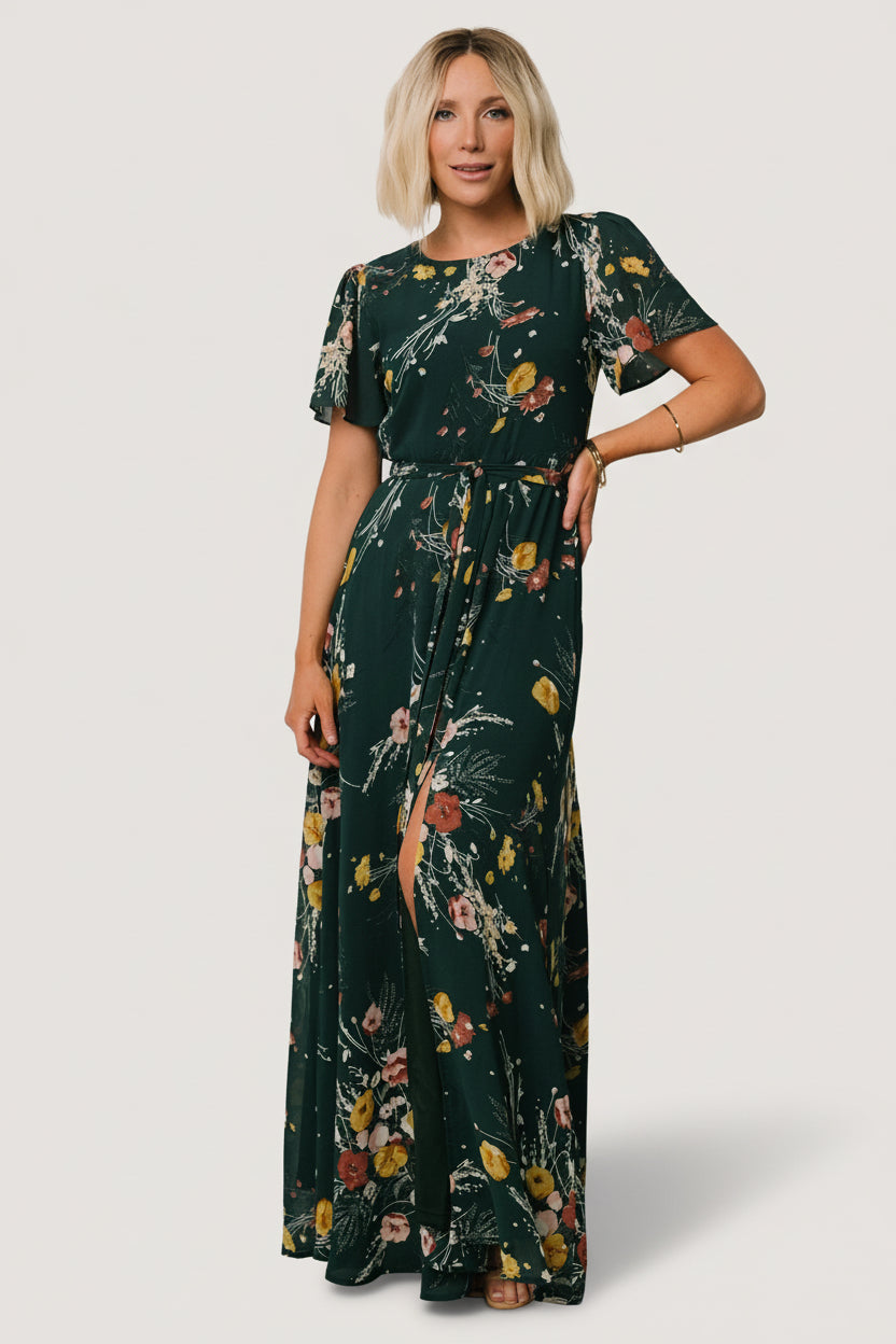 Naomi Short Sleeve Maxi Dress