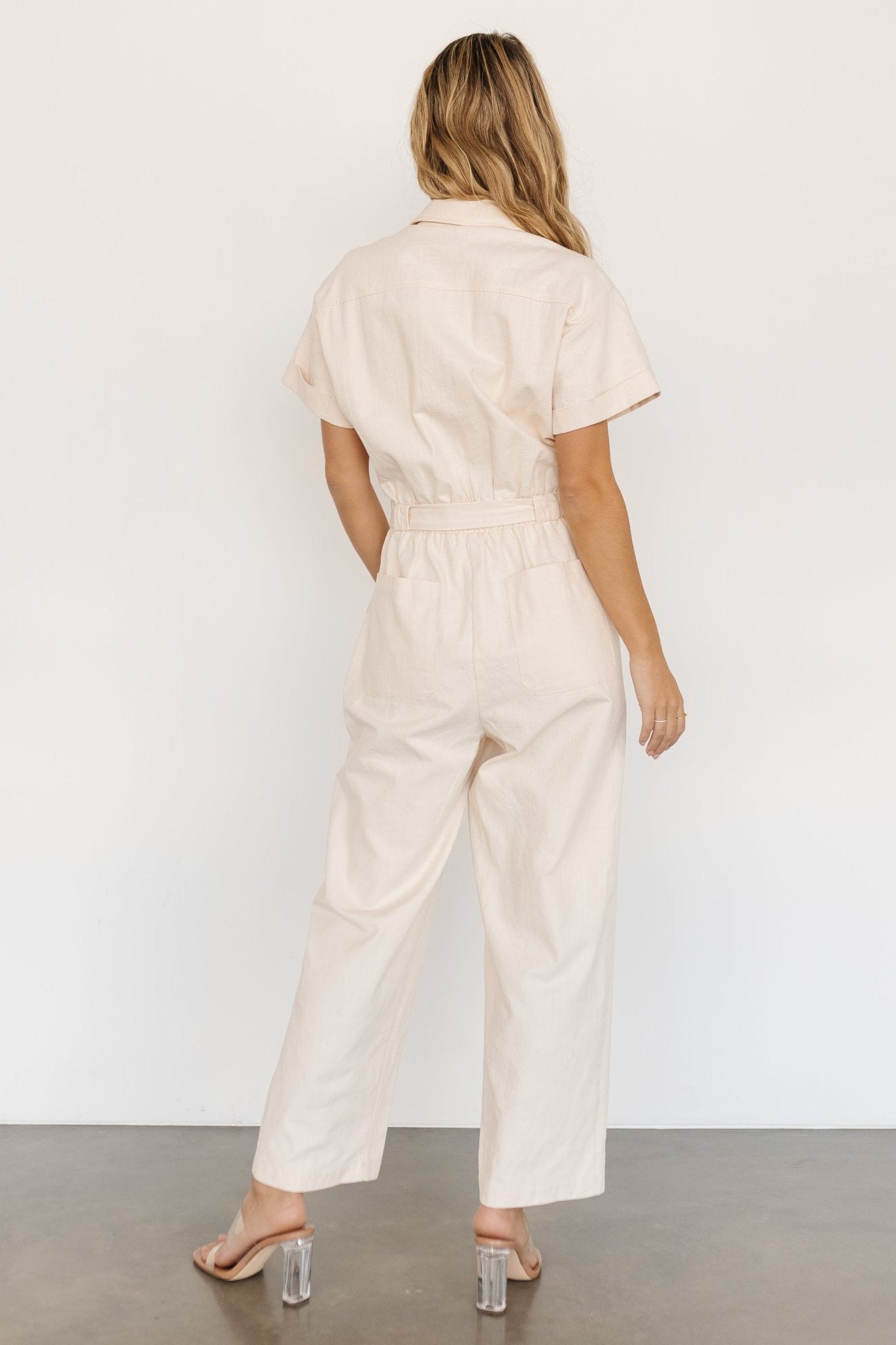 Newport Jumpsuit | Cream - Baltic Born